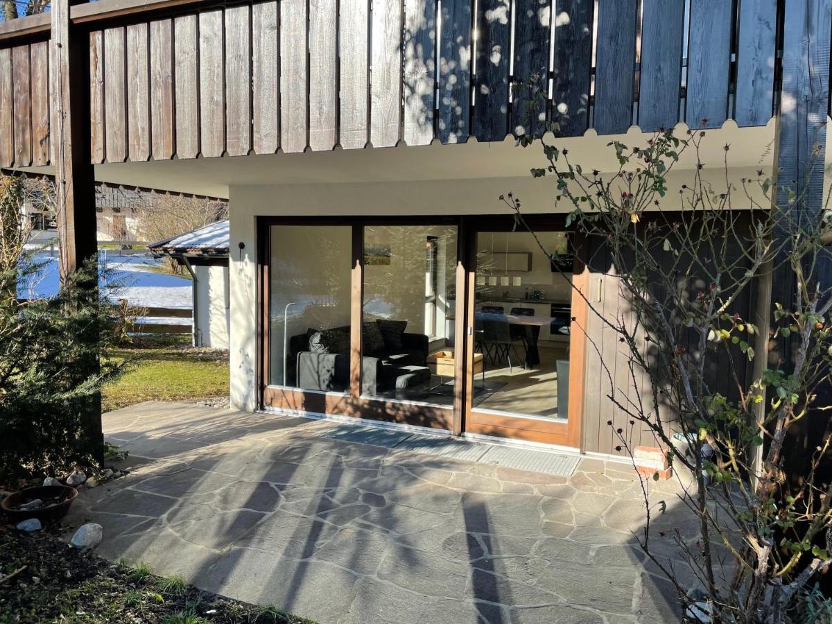 Grosszuegiges Domizil, 90Qm, Mit Terrasse, Garten, Infrarotkabine Und Garage Marquartstein Zewnętrze zdjęcie